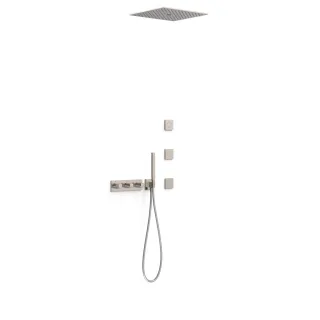 Tres Bausatz 4 Wege Thermostat Unterputz B system für die Dusche , 30725406AC 30725406AC