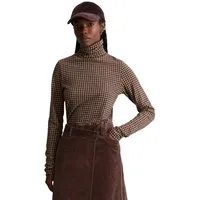 Marc O'Polo DENIM Langarmshirt aus gepeachtem Slub Jersey