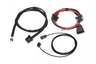 Original Kufatec Kabelbaum Kabel digitales Radio DAB für Audi Q7 4L mit MMI 2G