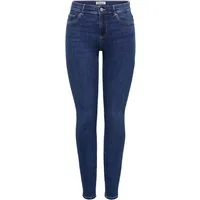 ONLY Skinny-fit-Jeans ONLLINEA MID WAIST LANK SK DNM Baumwollmischung, mid waist, skinny fit