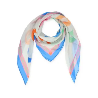 Halsüberkopf Accessoires - 120x120 Tuch Wording multi - Gr. - OS