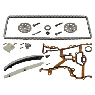 Febi Steuerkettensatz Simplex Kettenglieder: 130 Opel Agila Astra Combo Corsa Meriva Tigra