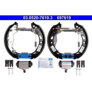 ATE Bremsbackensatz hinten Ford Fiesta 6