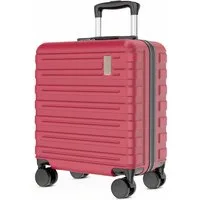 VALLSERO Koffer 16/20Zoll Hartschalen-Trolley 30/40L Hartschalenkoffer ABS Material, Reisekoffer 4 Rollen, TSA-Zahlenschloss, Schwarz, rot, blau, grün