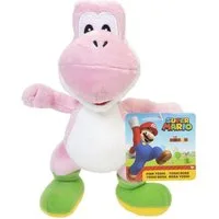 Super Mario Plüschfigur Nintendo Super Mario Plüsch Yoshi stehend pink, 20 cm