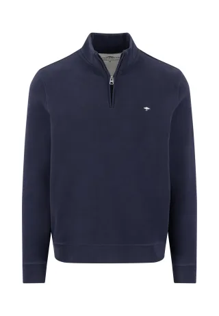 FYNCH-HATTON - Sweat, Troyer-Zip navy - Gr. - 3XL