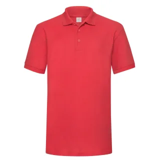 Fruit of the Loom - "65/35" Poloshirt für Herren (Rot)