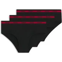 HUGO Slip HIPBR TRIPLET PLANET aus Stretch-Baumwolle, mit Logo-Streifen am Bund