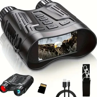 IPRee NV2180 Night Vision Binoculars Infrared Goggles Digital Hunting Telescope 4K Video 36MP Night Vision Hunting Campi