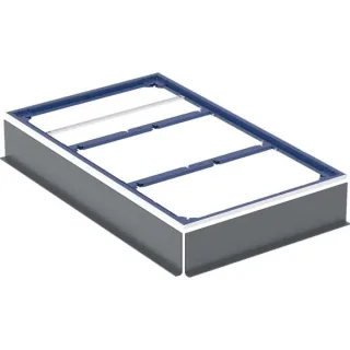 Geberit Duofix Installationsrahmen für Duschfläche 150-180 cm, für zehn Füße: 150x90cm,, 551516001 551516001