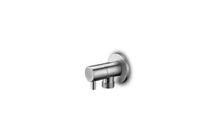 JEE-O Eckventil, edelstahl gebürstet, 001-0030 001-0030