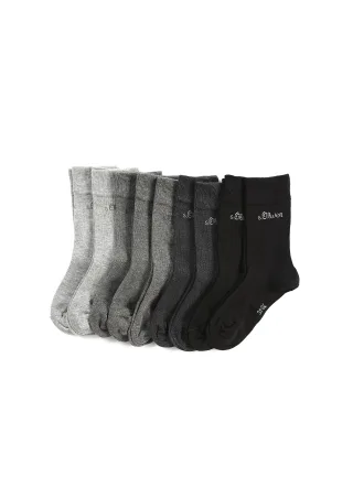 s.Oliver - Socken schwarz - Gr. - 28.5