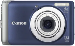 Canon PowerShot A3100 IS Digitalkamera (12 Megapixel 4-fach opt. Zoom 67 cm (27 Zoll) Display) blau