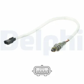 Delphi Lambdasonde Dacia Lada Renault ES21214-12B1
