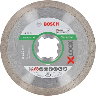 Bosch Diamanttrennscheibe X-LOCK Standard for Ceramic - 2608615136