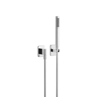 Dornbracht Schlauchbrausegarnitur Lulu 2780871000 chrom, mit Einzelrosette