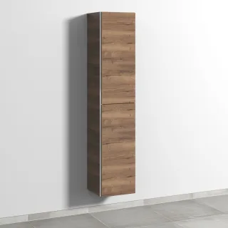 Sanipa 3way Hochschrank mit 2 Türen, Eiche-Tabak BR09350