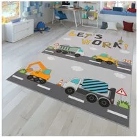 TT Home Teppich Kinderzimmer, Rechteckig, Höhe: 4 mm, Kinderzimmerteppich Teppich Junge Mädchen Kinderteppich Baby Rutschfes