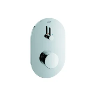 Grohe Fertigmontageset Eurosmart CS 36321000 Unterputz-Brause-Selbstschlussarmatur, Mischer