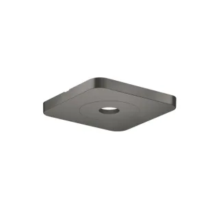 hansgrohe Axor Citterio C Deckenrosette 28802330 120/120 softsquare, Polished Black Chrome