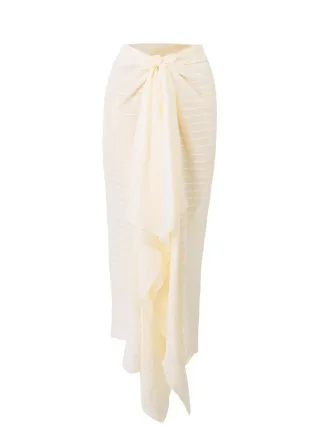 Barts - Einfarbiger Sarong Weiß - Gr. - OS