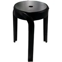 Ridder Duschklappsitz Stan schwarz