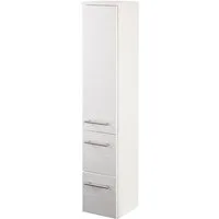 welltime Midischrank Porto Breite 25 cm, mit hochglänzenden Fronten