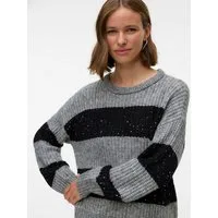 Vero Moda Strickpullover VMSPARKLE LS O-NECK PULLOVER