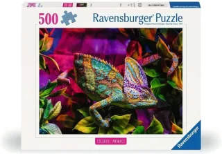 Ravensburger Puzzle - Colorful Animals Chameleon [500 Teile]