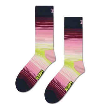 happy socks - Gradient Stripe Sock Rosa - Gr. - 38