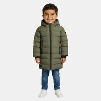 Lee Cooper Parka Jungen Parka lange Winterjacke warm mit Kapuze in 4 Farben Kinderjacke Jungen Winterparka Jacke lang warm