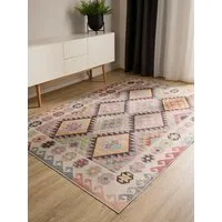 benuta Teppich George, rechteckig, Höhe: 5 mm, Vintage-Look, Kurzflor, Teppich Wohnzimmer, Schlafzimmer, Waschbar