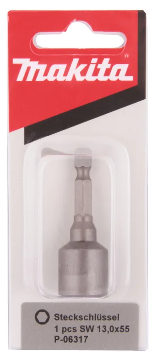 Makita Steckschlüssel 1/4" SW13 - P-06317