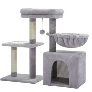 Pawz Road Kleiner Kratzbaum - 71,8 cm mit Hängematte