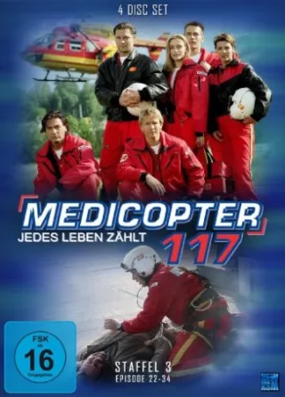Medicopter 117 - Staffel 3 Folge 22-34 (4 Disc Set)