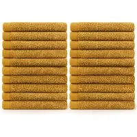 Blumtal Gästehandtücher 30x30cm - weich und saugstark, Frottee (24-St), 12er und 24er Set, 100% Baumwolle