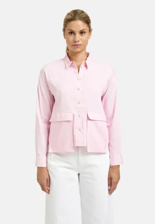 Smith&Soul - Overlapping Pocket Blouse - Gr. - L