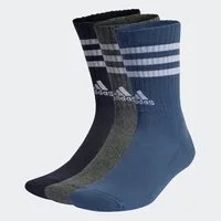 adidas Performance Funktionssocken 3-STREIFEN CUSHIONED CREW, 3 PAAR (3-Paar)
