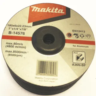 Makita Schruppscheibe Alu, 180 mm - 10 Stück - B-14576-10