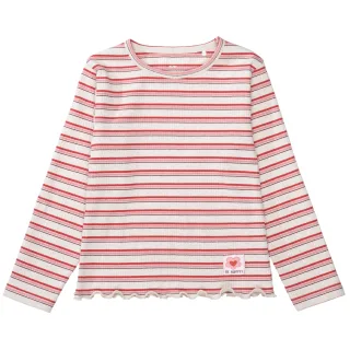 STACCATO - Md.-Shirt, Streifen dark peach str - Gr. - 122