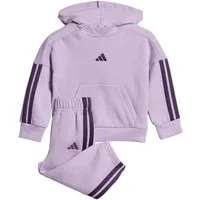 adidas Performance Jogginganzug Essentials (Baumwolle-Mischung) lila Kleinkinder Mädchen
