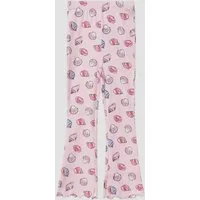 s.Oliver Leggings Leggings Gerippte Leggings mit Flared Leg und All-over-Print