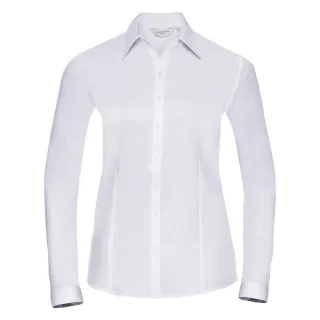 Russell - Langärmelige Bluse - Damen (Weiß)
