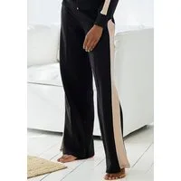 s.Oliver Sweathose Loumngehose mit Kontraststreifen und Pipings, Loungewear