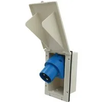 HABA B.V. CEE-Stecker Ersatzdeckel Klappe CEE Aussensteckdose beige Rechteck