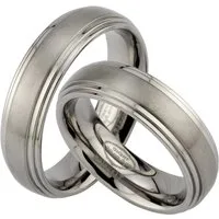 Trauringe123 Trauring Hochzeitsringe Verlobungsringe Trauringe Eheringe Partnerringe aus Titan JT25
