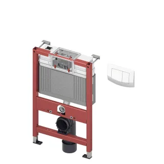 Tece base WC-Set mit Uni-Spülkasten inkl. TECEambia Bet.-Platte weiß,BH820mm, 9400411 9400411