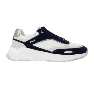 Boss - "Skylar" Sneaker für Damen, Wildleder (Weiß)