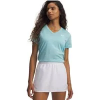 Under Armour® Trainingsshirt TECH SSV- TWIST mit V-Ausschnitt, Kurzarm-Design, schnell trocknend, atmungsaktiv