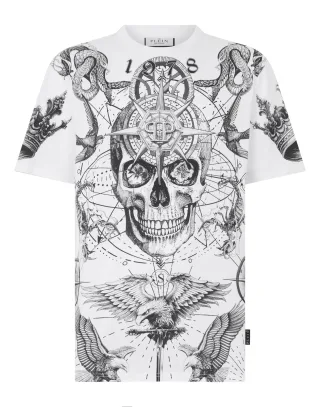Round Neck T-Shirt Tattoo